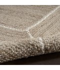 Nourison Terrazzo Jute Natural Grey TRJ01 4 ft. X 6 ft. Rect. Rug