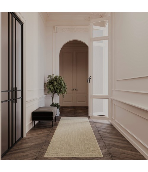 Nourison Tulum Taupe Ivory TLM04 2 ft. 2 in. X 8 ft. Rect. Rug