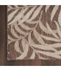Nourison Garden Oasis Mocha GOA01 2 ft. X 8 ft. Rect. Rug