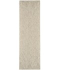 Nourison Interlock Ivory/Grey ITL04 8 ft. Rect. Rug