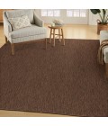 Nourison Practical Solutions Mocha PSL01 10 ft. X 14 ft. Rect. Rug