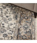 Nourison Concerto Ivory Grey CNC05 6 ft. X 9 ft. Rect. Rug