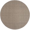 Nourison Tulum Brown TLM03 8 ft. X Round Rug