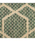 Nourison Horizon Indoor/Outdoor Green HOZ01 2 ft. 2 in. X 8 ft. Rect. Rug
