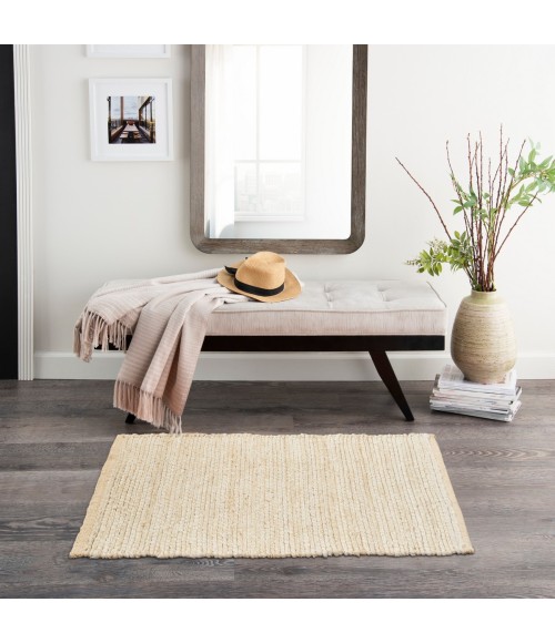 Nourison Natural Jute Ivory NJT01 2 ft. X 3 ft. Rect. Rug