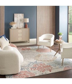 Nourison Pompeii Multicolor PMP04 7 ft. 10 in. X 9 ft. 10 in. Rect. Rug