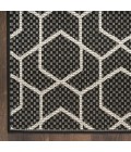 Nourison Horizon Indoor/Outdoor Black HOZ01 8 ft. X 10 ft. Rect. Rug
