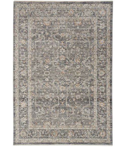Nourison Nyle Slate Multicolor Rug NYE03 5 ft. 3 in. X 7 ft. 10 in. Rect. - Rugs Town Nourison Nyle Slate Multicolor NYE03 5 ft. 3 in. X 7 ft. 10 in. Rect. Rug
