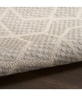 Nourison Horizon Indoor/Outdoor Grey HOZ01 8 ft. X 10 ft. Rect. Rug