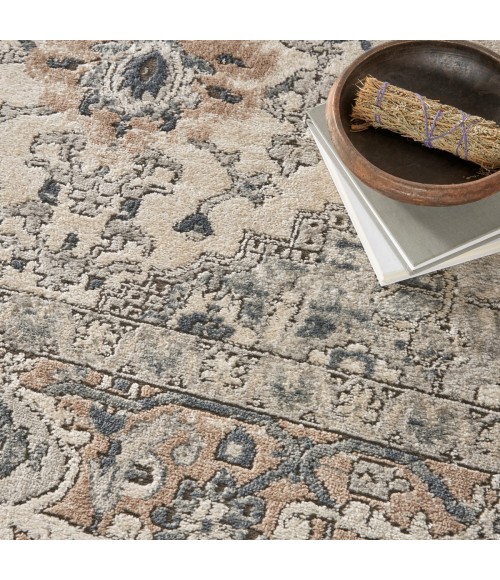 Nourison Concerto Ivory Grey CNC05 7 ft. 10 in. X 9 ft. 10 in. Rect. Rug