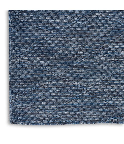 Nourison Practical Solutions Navy Blue PSL01 10 ft. X 14 ft. Rect. Rug