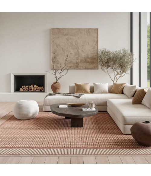 Nourison Nordic Brick Ivory NRC03 8 ft. X 10 ft. Rect. Rug