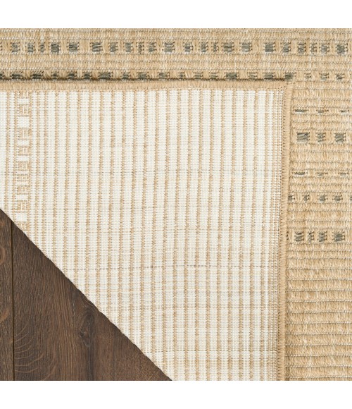 Nourison Tulum Taupe TLM01 2 ft. 2 in. X 8 ft. Rect. Rug