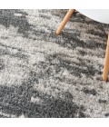 Nourison Luxurious Shag Charcoal Ivory Rug LXR02 4 ft. X 6 ft. Rect. - Rugs Town Nourison Luxurious Shag Charcoal Ivory LXR02 4 ft. X 6 ft. Rect. Rug