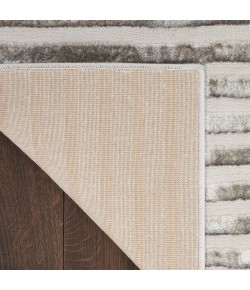 Nourison Splash 2ft. 2in. x 7ft. 6in. Silver Grey Modern Indoor Rug