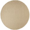 Nourison Tulum Taupe TLM02 8 ft. X Round Rug