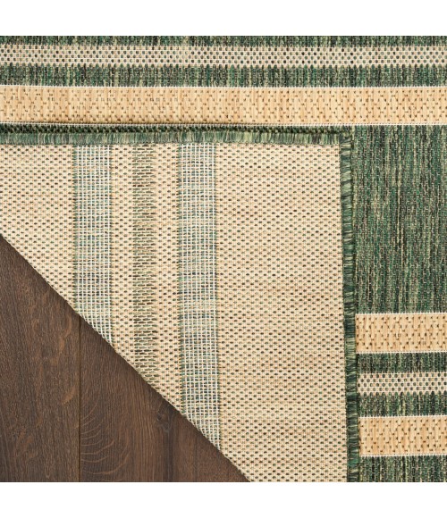 Nourison Horizon Indoor/Outdoor Green HOZ05 6 ft. x 9 ft. Rect. Rug
