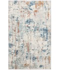 Nourison Concerto Beige Blue Rust CNC01 3 ft. 9 in. X 5 ft. 9 in. Rect. Rug