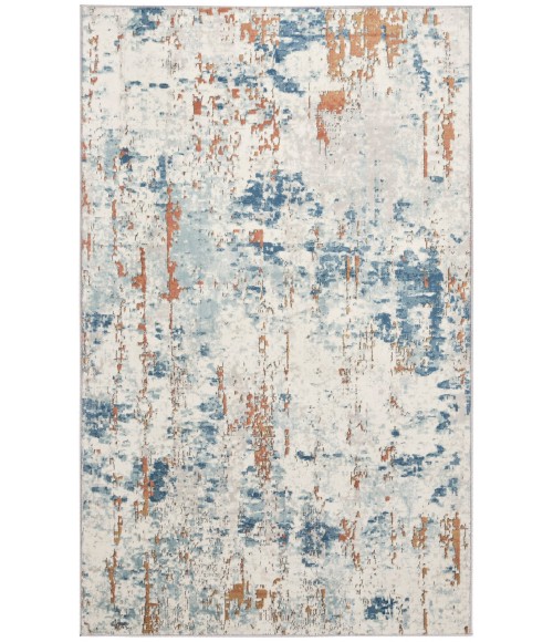 Nourison Concerto Beige Blue Rust CNC01 3 ft. 9 in. X 5 ft. 9 in. Rect. Rug