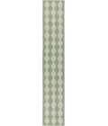 Nourison Positano Blue Green POS04 2 ft. 2 in. X 8 ft. Rect. Rug