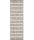 Nourison Positano Grey Ivory POS03 2 ft. X 6 ft. Rect. Rug
