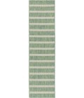 Nourison Positano Blue Green Ivory POS03 2 ft. 2 in. X 10 ft. Rect. Rug
