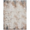 Nourison Glam Taupe/Multi GLM06 9 ft. X 12 ft. Rect. Rug Nourison Glam Taupe/Multi GLM06 9 ft. X 12 ft. Rect. Rug