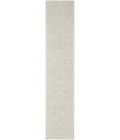 Nourison Outlines Ivory Grey OLN03 2 ft. 2 in. X 12 ft. Rect. Rug