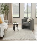 Nourison Cozy Modern Ivory Black Rug CMD01 5 ft. 3 in. X 7 ft. Rect. - Rugs Town Nourison Cozy Modern Ivory Black CMD01 5 ft. 3 in. X 7 ft. Rect. Rug