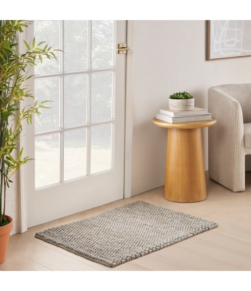 DKNY Pure Knots Grey KNT01 2 ft. X 3 ft. Rect. Rug