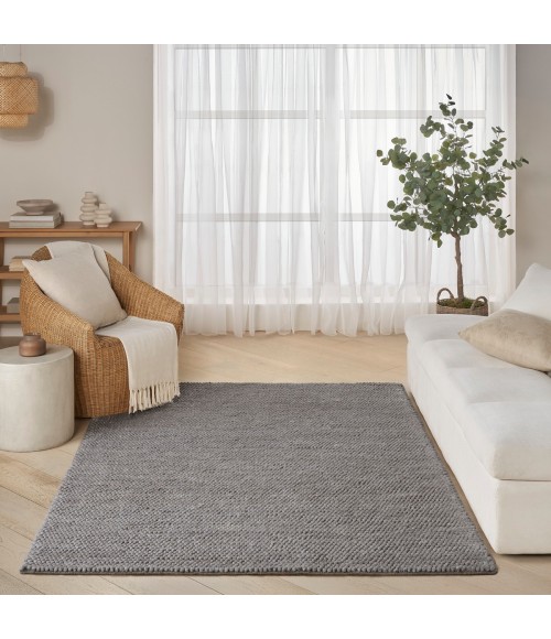 DKNY Pure Knots Grey KNT01 5 ft. X 7 ft. Rect. Rug