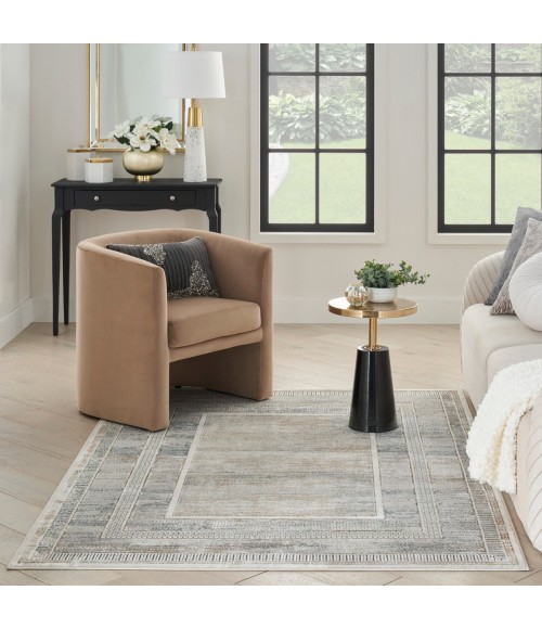 Nourison Glam Ivory Multicolor GLM07 5 ft. 3 in. X 7 ft. 3 in. Rect. Rug