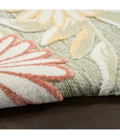 Nourison Aloha Sage Rose ALH33 3 ft. 6 in. X 5 ft. 6 in. Rect. Rug