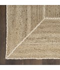 Nourison Terrazzo Jute Natural Grey TRJ01 3 ft. X 5 ft. Rect. Rug