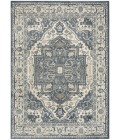 Nourison Concerto Navy Ivory CNC18 5 ft. 3 in. X 7 ft. 3 in. Rect. Rug
