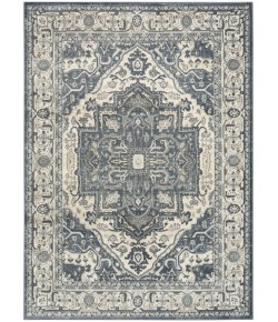 Nourison Concerto Navy Ivory CNC18 5 ft. 3 in. X 7 ft. 3 in. Rect. Rug
