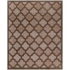 Nourison Easy Care Brown NES01 10 ft. X 14 ft. Rect. Rug