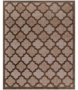 Nourison Easy Care Brown NES01 10 ft. X 14 ft. Rect. Rug