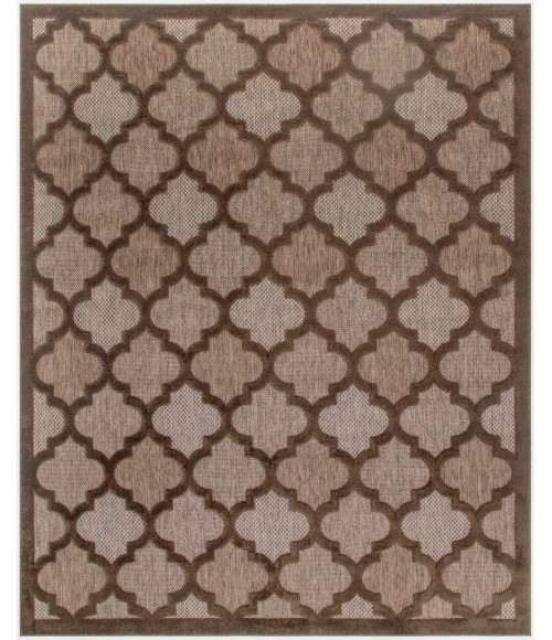 Nourison Easy Care Brown NES01 10 ft. X 14 ft. Rect. Rug