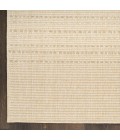 Nourison Tulum Cream TLM01 2 ft. 2 in. X 10 ft. Rect. Rug