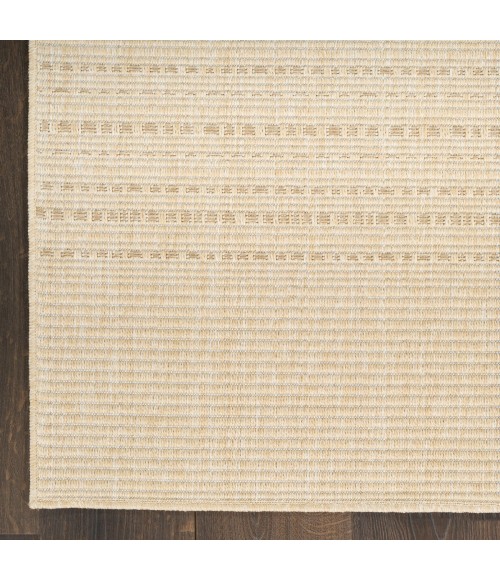 Nourison Tulum Cream TLM01 2 ft. 2 in. X 10 ft. Rect. Rug
