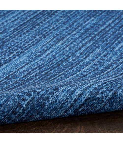 Nourison Nourison Washables Blue NWB03 9 ft. 2 in. X 12 ft. Rect. Rug