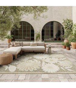 Nourison Aloha Ivory Sage ALH33 9 ft. X 12 ft. Rect. Rug
