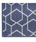 Nourison Horizon Indoor/Outdoor Navy HOZ01 8 ft. X 10 ft. Rect. Rug
