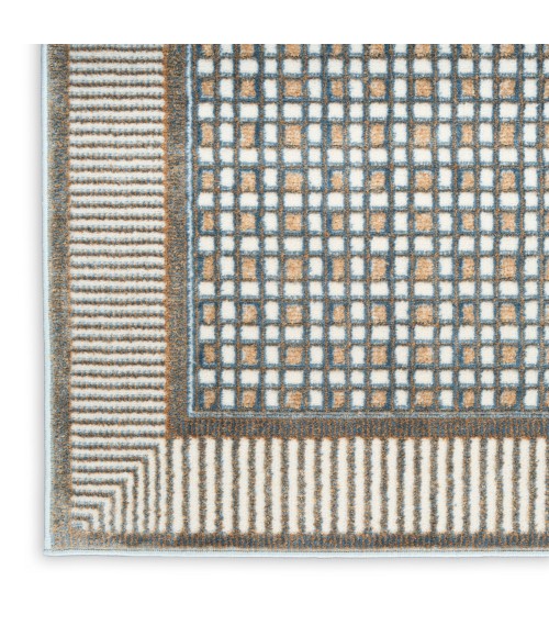 Nourison Nordic Multicolor NRC03 5 ft. X 7 ft. Rect. Rug