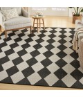 Nourison Positano Black POS04 5 ft. X 7 ft. Rect. Rug