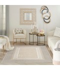 Nourison Glam Ivory GLM07 3 ft. 11 in. X 5 ft. 11 in. Rect. Rug