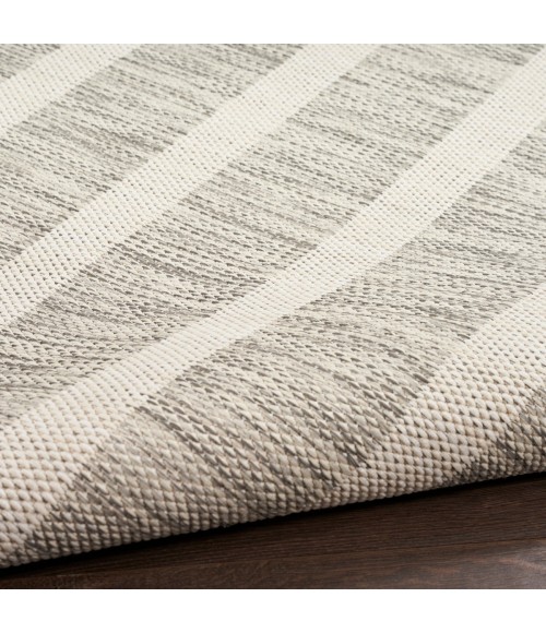 Nourison Positano Grey Ivory POS03 6 ft. X 9 ft. Rect. Rug