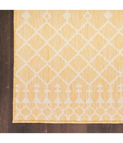 Nourison Positano Yellow POS02 10 ft. X 14 ft. Rect. Rug
