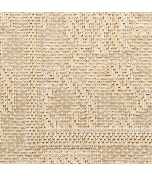 Nourison Tulum Cream TLM05 2 ft. 2 in. X 10 ft. Rect. Rug